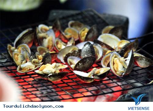 Hương vị hải sản nướng trên biển Đảo Lý Sơn - Ảnh 4