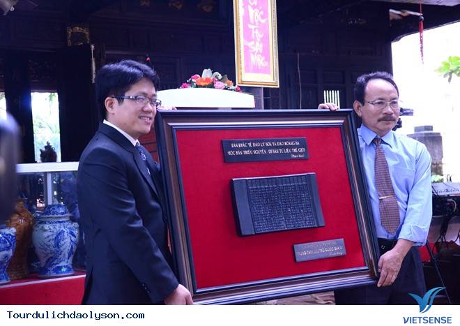 Tiếp nhận phiên bản mộc bản triều Nguyễn về đảo Lý Sơn và Hoàng Sa - Ảnh 1