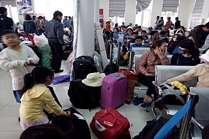 Du khách ra Lý Sơn đón Tết Du khách ra Lý Sơn đón Tết