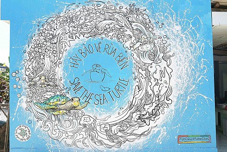 Rủ nhau tới làng bích họa An Bình – Lý Sơn, để ngâm mình cùng những bức hình kỳ quái 2025