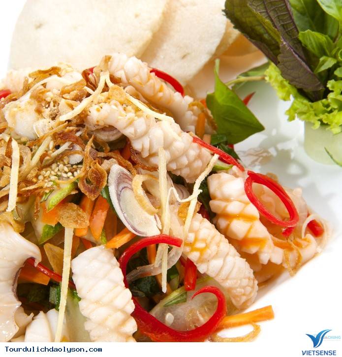 Gỏi mực Gỏi mực