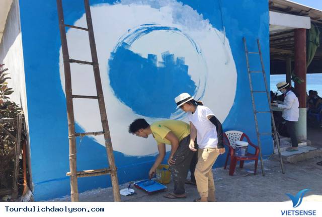Đảo Bé sẽ có làng bích họa về biển đảo - Ảnh 2 Đảo Bé sẽ có làng bích họa về biển đảo - Ảnh 2