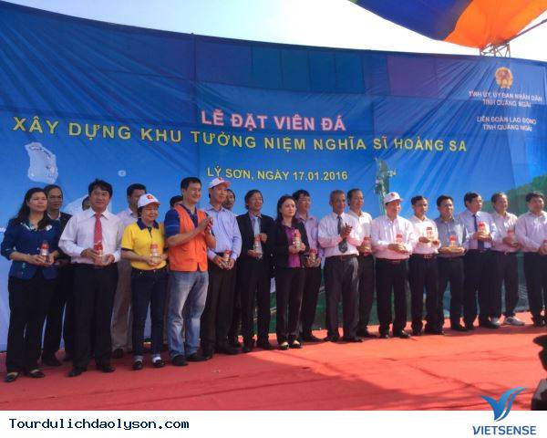 Lễ đặt đá xây Khu tưởng niệm Nghĩa sĩ Hoàng Sa - Ảnh 5