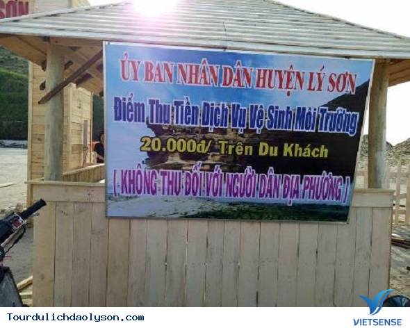 Lý Sơn dự kiến thu phí vệ sinh 20 nghìn đồng với khách thăm quan - Ảnh 1