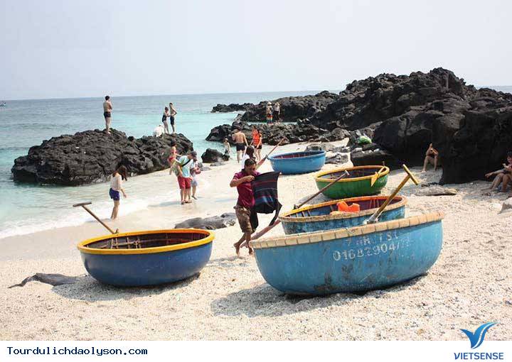 Lý Sơn đưa khách thăm quan lặn ngắm san hô bằng thuyền thúng ở đảo Bé - Ảnh 2