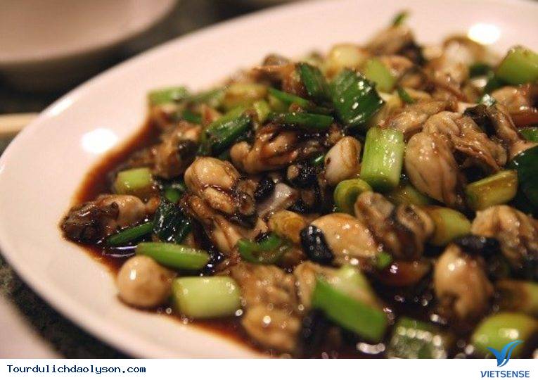 Hàu son xào Hàu son xào