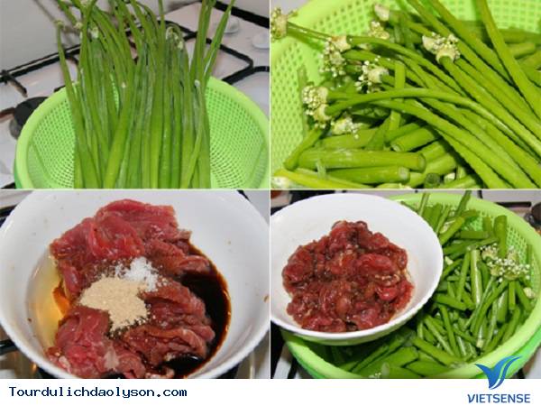 Ngồng hoa hành món quà của biển đảo Lý Sơn - Ảnh 2 Ngồng hoa hành món quà của biển đảo Lý Sơn - Ảnh 2