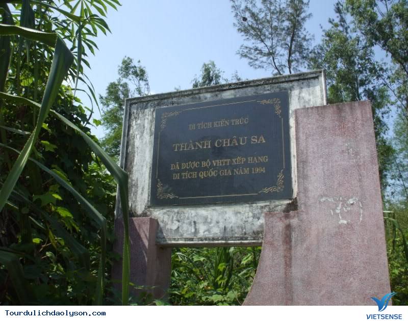 Thành Châu Sa- Di tích lịch sử của Quảng Ngãi - Ảnh 2 Thành Châu Sa- Di tích lịch sử của Quảng Ngãi - Ảnh 2