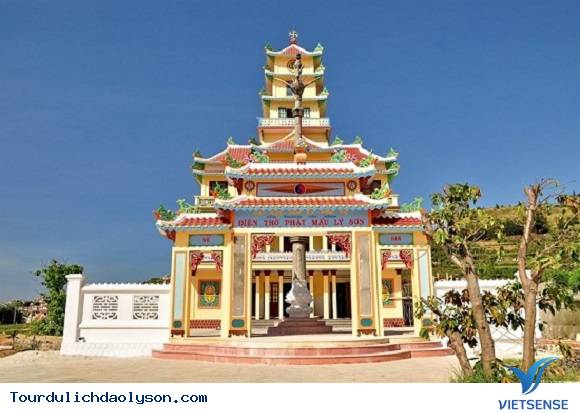 Tòa điện thờ Phật Mẫu Lý Sơn - Ảnh 2