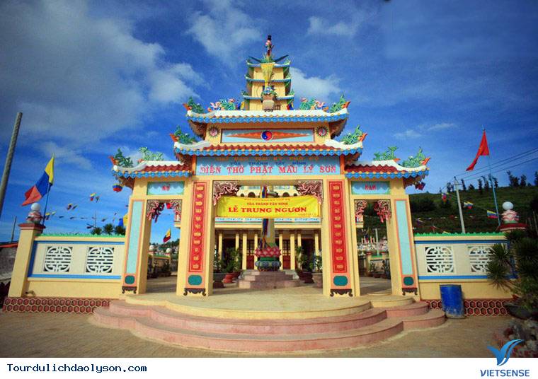 Tòa điện thờ Phật Mẫu Lý Sơn - Ảnh 1