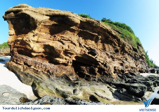 Vách Đá Trầm Tích Núi Lửa Triệu Năm Ở Đảo Lý Sơn - Ảnh 5